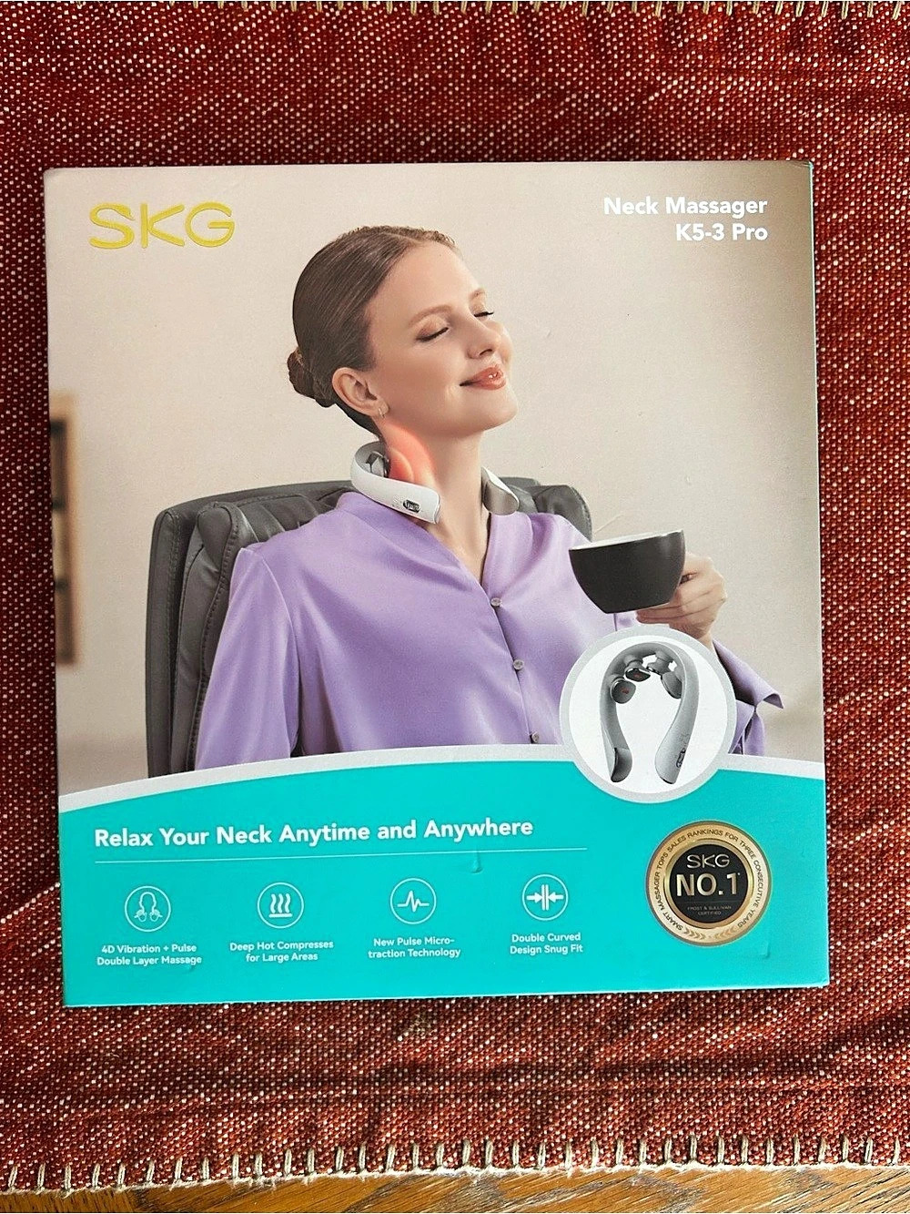 SKG K5-S3 Pro Neck Massager White Like New